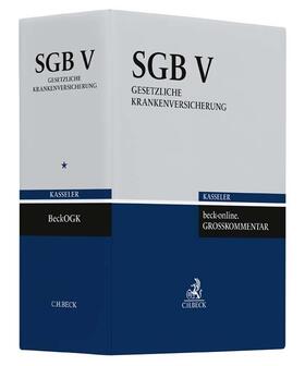  beck-online.GROSSKOMMENTAR zum SGB (Kasseler Kommentar)  Ordner SGB V/1 86 mm | Loseblattwerk |  Sack Fachmedien