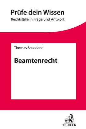 Sauerland | Beamtenrecht | Buch | 978-3-406-79406-3 | sack.de