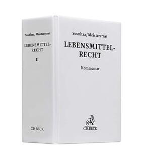  Lebensmittelrecht  Hauptordner II 65 mm | Loseblattwerk |  Sack Fachmedien