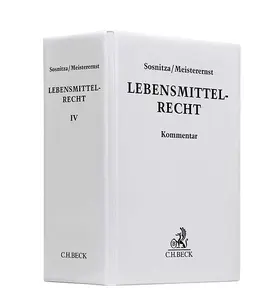  Lebensmittelrecht  Hauptordner IV 65 mm | Loseblattwerk |  Sack Fachmedien