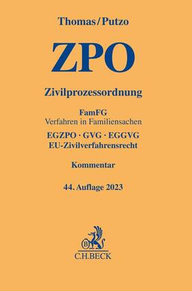 Thomas / Putzo  | Zivilprozessordnung: ZPO | Buch | 978-3-406-79581-7 | sack.de