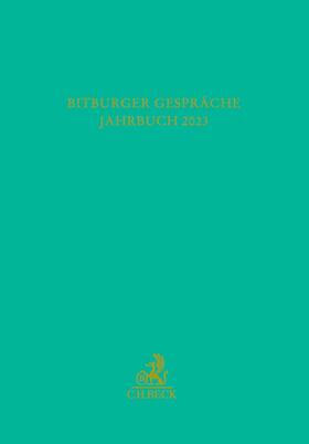 Stiftung Gesellschaft für Rechtspolitik, Trier |  Bitburger Gespräche  Jahrbuch 2023 | Buch |  Sack Fachmedien