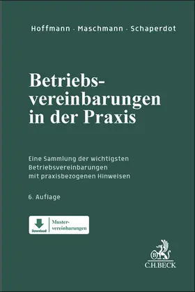 Bigos / Maschmann / Schaperdot |  Betriebsvereinbarungen in der Praxis | Buch |  Sack Fachmedien