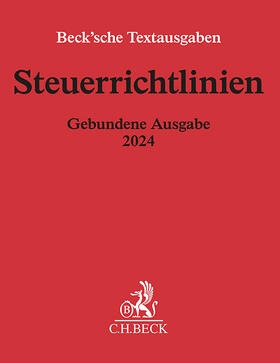  Steuerrichtlinien Gebundene Ausgabe 2024 | Buch |  Sack Fachmedien