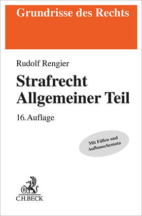 Rengier |  Strafrecht Allgemeiner Teil | Buch |  Sack Fachmedien
