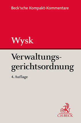 Wysk |  Verwaltungsgerichtsordnung | Buch |  Sack Fachmedien