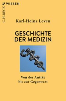 Leven |  Geschichte der Medizin | eBook | Sack Fachmedien