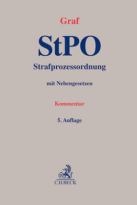 Graf |  Strafprozessordnung | Buch |  Sack Fachmedien