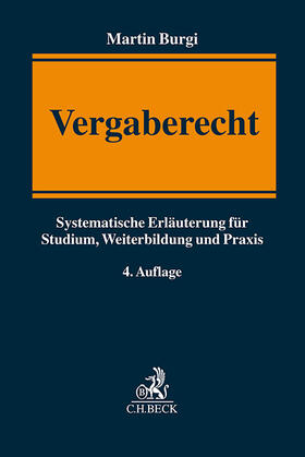 Burgi |  Vergaberecht | Buch |  Sack Fachmedien