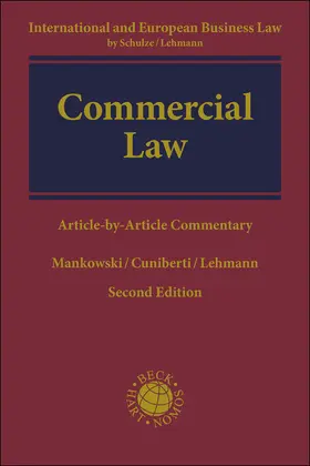 Mankowski / Cuniberti / Lehmann |  Commercial Law | Buch |  Sack Fachmedien