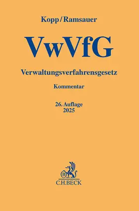 Ramsauer |  Verwaltungsverfahrensgesetz | Buch |  Sack Fachmedien