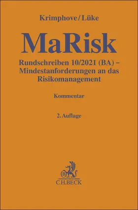 Krimphove / Lüke |  MaRisk | Buch |  Sack Fachmedien