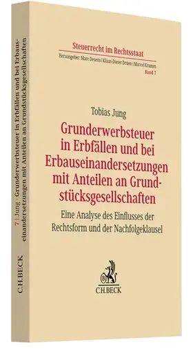 Jung |  Grunderwerbsteuer in Erbfällen und bei Erbauseinandersetzungen mit Anteilen an Grundstücksgesellschaften | Buch |  Sack Fachmedien