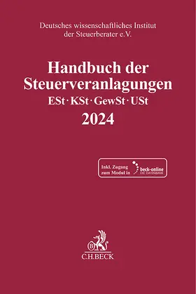 Handbuch der Steuerveranlagungen 2024