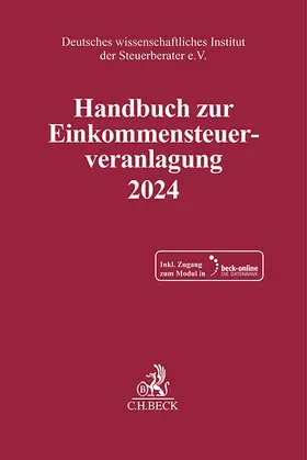  Handbuch zur Einkommensteuerveranlagung 2024 | Buch |  Sack Fachmedien