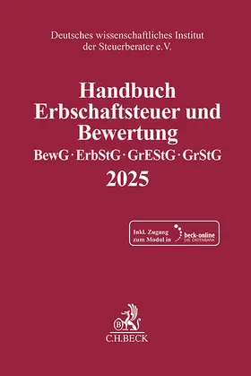  Handbuch Erbschaftsteuer und Bewertung 2025 | Buch |  Sack Fachmedien