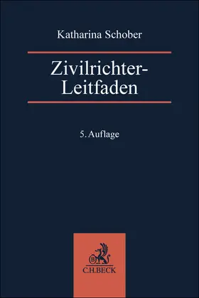 Schober |  Zivilrichter-Leitfaden | Buch |  Sack Fachmedien