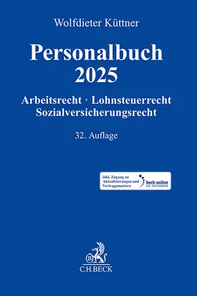 Röller |  Personalbuch 2025 | Buch |  Sack Fachmedien