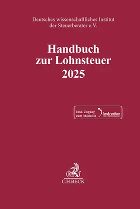  Handbuch zur Lohnsteuer 2025 | Buch |  Sack Fachmedien