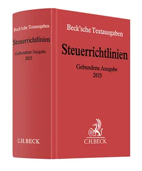  Steuerrichtlinien Gebundene Ausgabe 2025 | Buch |  Sack Fachmedien