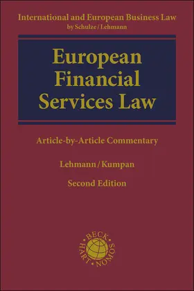 Lehmann / Kumpan |  European Financial Services Law | Buch |  Sack Fachmedien