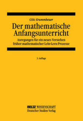 Krummheuer |  Der mathematische Anfangsunterricht | Buch |  Sack Fachmedien