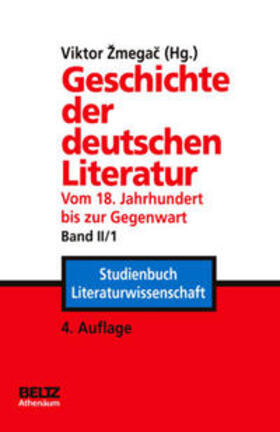 Zmegac |  Geschichte der deutschen Literatur Band II/1 | Buch |  Sack Fachmedien