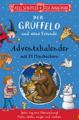 Scheffler / Donaldson |  Der Grüffelo und seine Freunde. Adventskalender mit 24 Minibüchern | Buch |  Sack Fachmedien