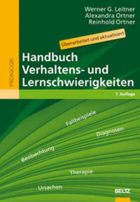 Leitner / Ortner |  Handbuch Verhaltens- und Lernschwierigkeiten | Buch |  Sack Fachmedien