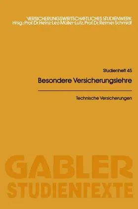 Meyer-Rassow / Vandrey |  Technische Versicherungen | Buch |  Sack Fachmedien