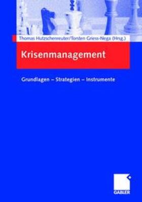 Hutzschenreuter / Griess-Nega |  Krisenmanagement | Buch |  Sack Fachmedien