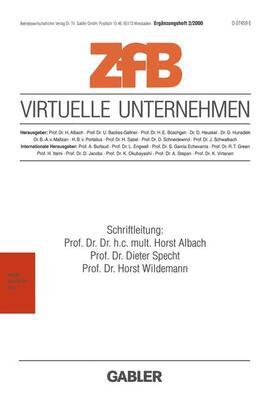 Albach / Wildemann / Specht |  Virtuelle Unternehmen | Buch |  Sack Fachmedien