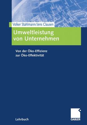 Stahlmann |  Umweltleistung von Unternehmen | Buch |  Sack Fachmedien