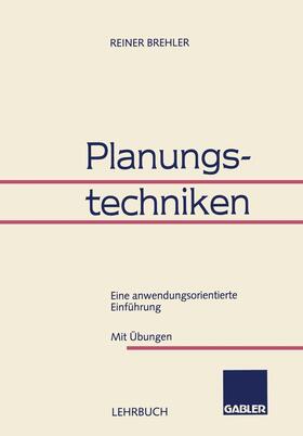  Planungstechniken | Buch |  Sack Fachmedien