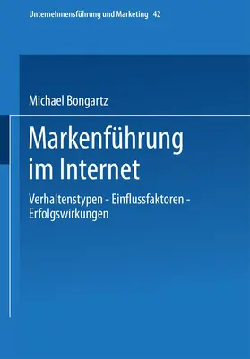 Bongartz |  Markenführung im Internet | Buch |  Sack Fachmedien