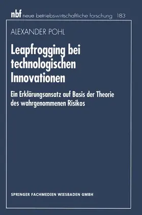 Pohl |  Leapfrogging bei technologischen Innovationen | Buch |  Sack Fachmedien