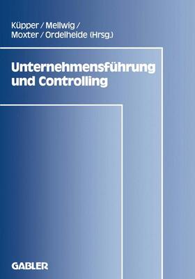 Küpper |  Unternehmensführung und Controlling | Buch |  Sack Fachmedien