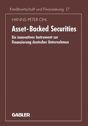 Ohl |  Asset-Backed Securities | Buch |  Sack Fachmedien