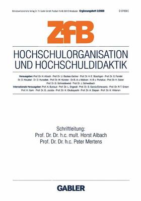 Mertens / Albach |  Hochschulorganisation und Hochschuldidaktik | Buch |  Sack Fachmedien