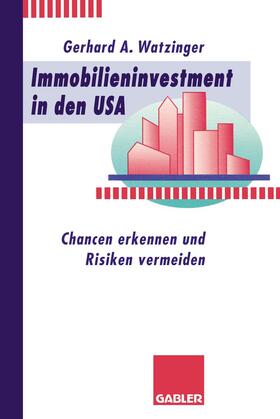  Immobilieninvestment in den USA | Buch |  Sack Fachmedien