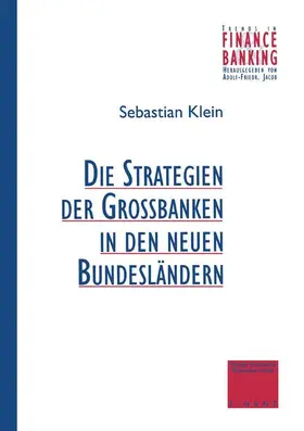  Strategien der Großbanken in den neuen Bundesländern | Buch |  Sack Fachmedien