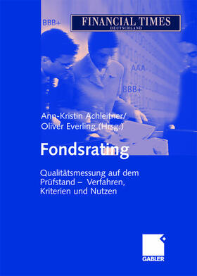 Achleitner / Everling |  Fondsrating | Buch |  Sack Fachmedien