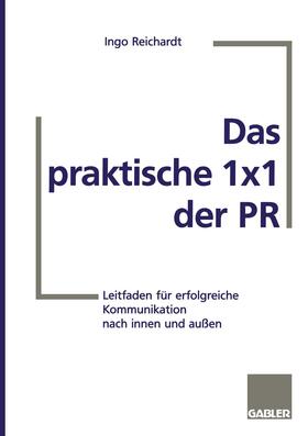  Das praktische 1×1 der PR | Buch |  Sack Fachmedien