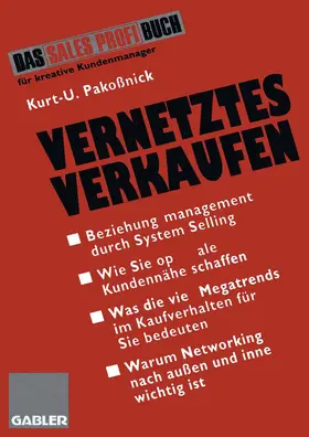 Pakoßnick |  Vernetztes Verkaufen | Buch |  Sack Fachmedien