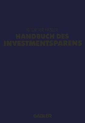 Päsler |  Handbuch des Investmentsparens | Buch |  Sack Fachmedien