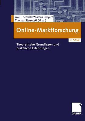 Theobald / Starsetzki / Dreyer |  Online-Marktforschung | Buch |  Sack Fachmedien