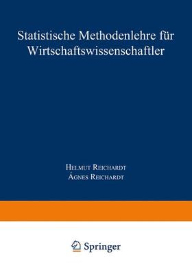 Reichardt |  Statistische Methodenlehre für Wirtschaftswissenschaftler | Buch |  Sack Fachmedien