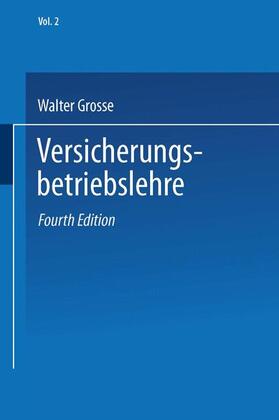 Grosse |  Versicherungsenzyklopädie | Buch |  Sack Fachmedien