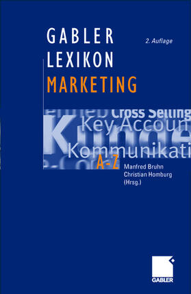 Homburg / Bruhn |  Gabler Lexikon Marketing | Buch |  Sack Fachmedien