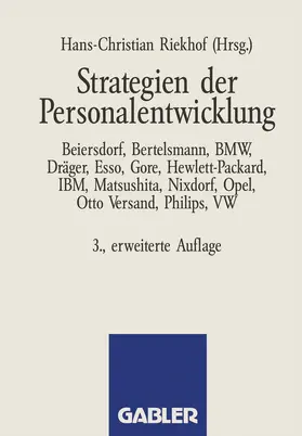 Riekhof |  Strategien der Personalentwicklung | Buch |  Sack Fachmedien